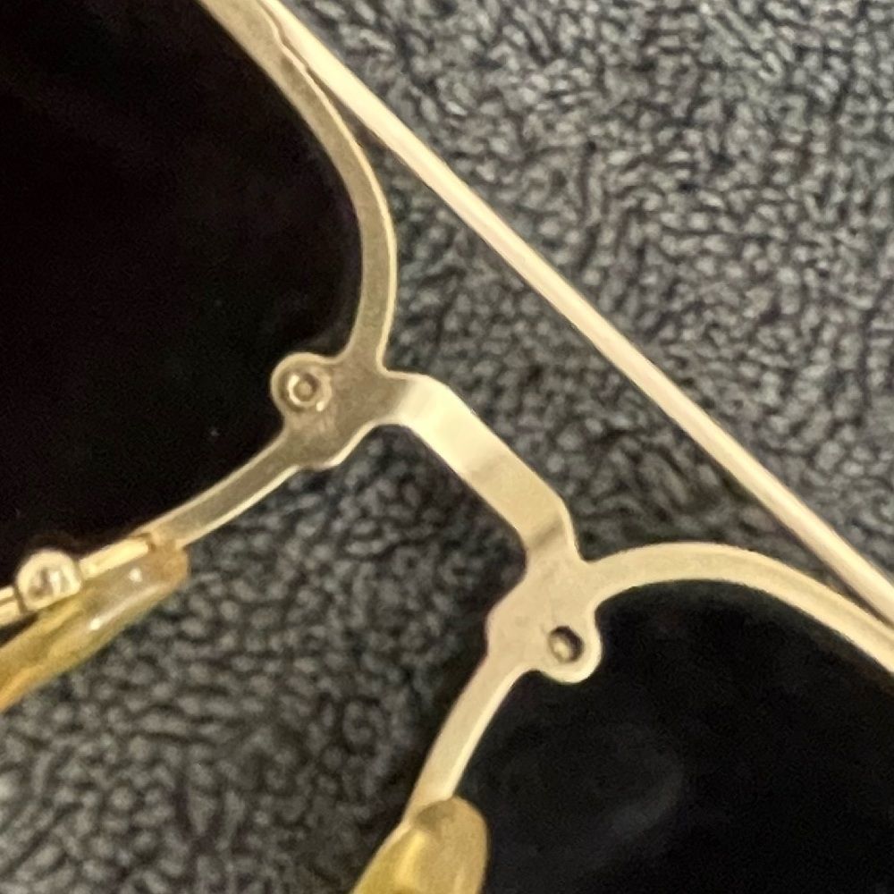 Celine Brown Aviator Sunglasses - Picture 3 of 9